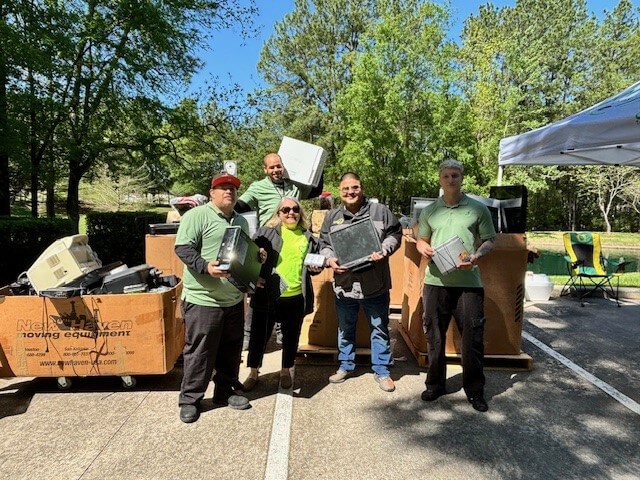 GreenTek Solutions Leads the Green Charge with Insperity Recycling Extravaganza!